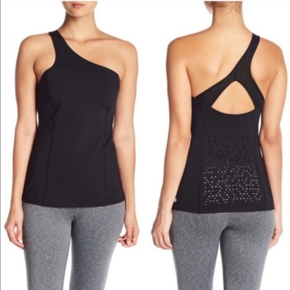 Zella One-Shoulder Cutout Tank Top *New w/tags*